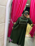 عبا پیراهنی مدل دلارا