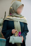 عبا پیراهنی لاله جنس کرپ الیزه