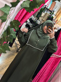عبا پیراهنی مدل دلارا