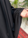 چادر عربی جواهردوزی مدل پروانه کریستال