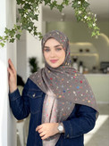 روسری نخی گلگلی