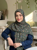 روسری نخی گلگلی