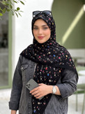 روسری نخی گلگلی