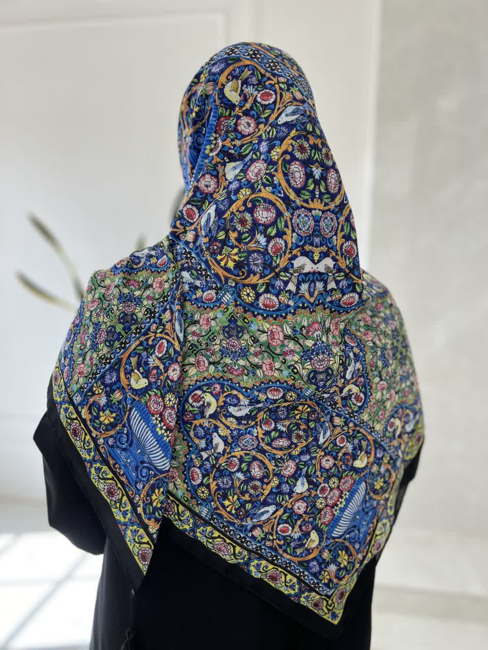 روسری سنتی طرح کاخ گلستان