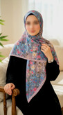 روسری گلدار سه بعدی