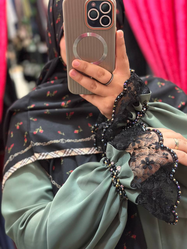 مانتو عبایی سارینا