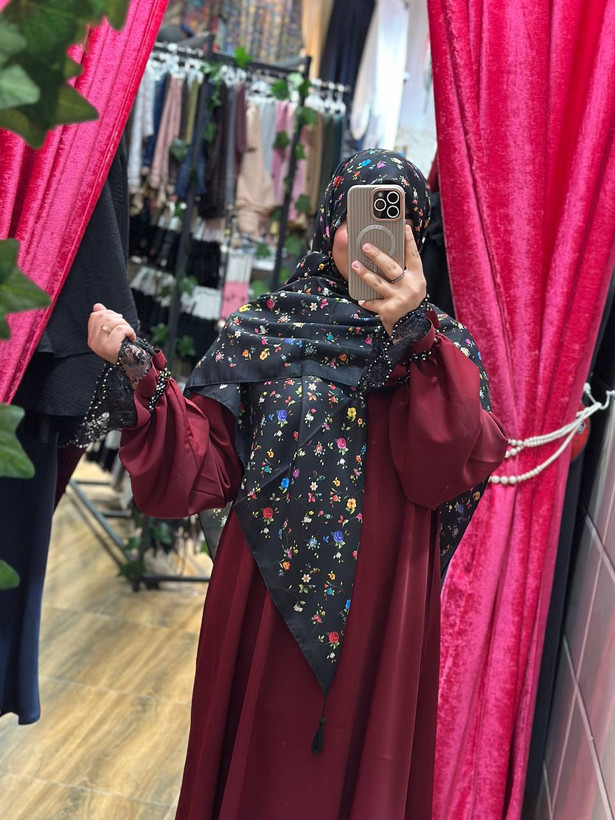 مانتو عبایی سارینا